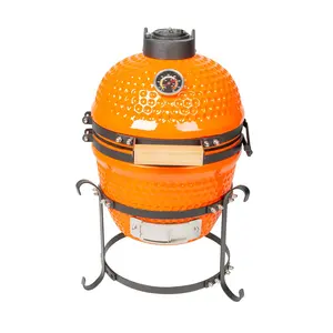 Seb Kamado 13 Inch Oranje Rookloze Bbq Grill Of Party Keramische Bbq Grill Kamado