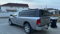 Auvent de camionnette en alliage d'aluminium robuste, étanche et antirouille, accessoire de modification extérieure pour Dodge RAM 1500 Simple Cabine