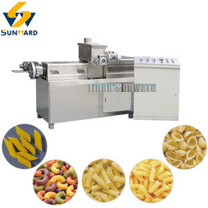 เครื่องจักรผลิตเส้นพาสต้าโรตินีอัตโนมัติ โรงงานผลิต เครื่องจักรอุตสาหกรรมสำหรับผลิตเส้นฟูซิลลี่และมักกะโรนี สายการผลิต 100-800 กก./ชม. - Product Image 1