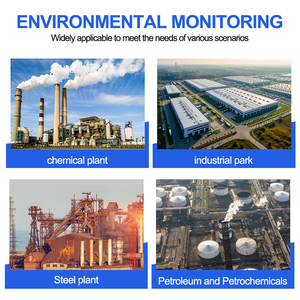 Détecteur de gaz résistant à la corrosion CI2, SO2, H2S, HBR, <span class=keywords><strong>HF</strong></span>, HCL, CO, TVOC, CH4, SF6, CH2O, <span class=keywords><strong>H2O2</strong></span> – Analyseur de surveillance des gaz toxiques et dangereux - Product Image 4