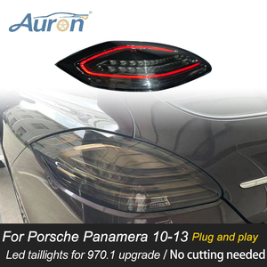 Luces Traseras LED AURON para Panamera 2009-2013 970.1, Actualización con Señal de Giro Dinámica y Luces de Freno, Ajuste Universal, Stock en EE. UU. - Product Image 2