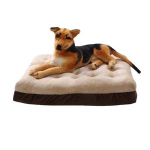 Coussin pour chien rectangulaire de haute qualité, lavable, épais, antidérapant, pour niche ou lit. - Product Image 2