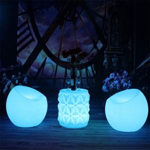 Meubles de bar, table de location, siège de salon, en plastique, tables de cocktail, comptoir de bar portable, tables de fête à led, tabourets chauve-souris - Product Image 4