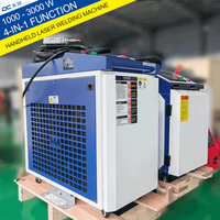 Mesin Pengumpan Kawat Ganda CNC Multifungsi Otomatis Mesin Las Laser Serat Berpendingin Air 3000W