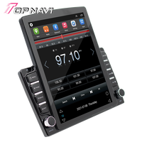 Nouvel autoradio Tesla 9,7 pouces, écran tactile vertical, 1+16G, système de navigation GPS Android, système multimédia universel
