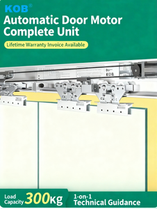 कोब मॉल स्टेनलेस स्टील स्वचालित सेंसर स्लाइडिंग इलेक्ट्रिक ट्रैक एक्सेस सिस्टम गैरेज वर्कशॉप अपार्टमेंट अस्पताल डीसी के लिए - Product Image 2