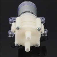 R365 DC pompa air diafragma 12V, pompa Motor mikro pompa air Mini