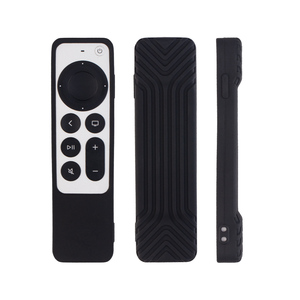 Produits en Stock de haute qualité anti-dérapant demi-couverture coloré Silicone Smart TV étui pour Apple <span class=keywords><strong>TV6</strong></span> télécommande étui de protection - Product Image 4