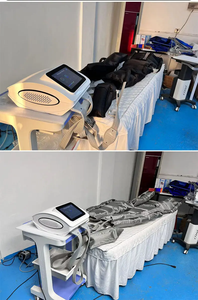 Máquina de <span class=keywords><strong>masaje</strong></span> de presión de pies, botas de recuperación eléctricas, equipo de masajeador de piernas de compresión de presión de aire completo - Product Image 3