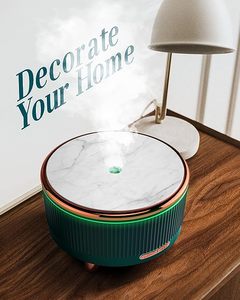 Hot bán 500ml xách tay hương liệu tạo độ ẩm 7 màu đèn LED điện Tinh dầu khuếch tán cho phòng lớn hộ gia đình - Product Image 3