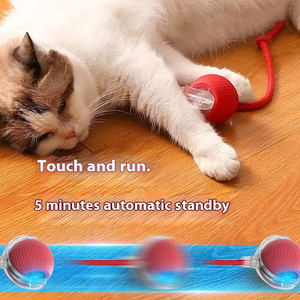 Nuevo USB 360 en Oferta °   Juguetes Interactivos Inteligentes para Gatos, Pelota Automática en Movimiento, Juguete para Perros, Pelota Giratoria Automática, Juguetes Rodantes para Gatitos - Product Image 3