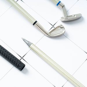 Custom logo Office Activity Promotion Creative Golf Club Shaped <b>Gift</b> Pen Mini <b>Gift</b> <b>Box</b> Golf Set - Product Image 5