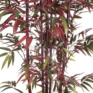 Plante artificielle d'intérieur et d'extérieur, <span class=keywords><strong>haie</strong></span> de <span class=keywords><strong>bambou</strong></span> artificielle et arbre artificiel en plastique pour la décoration de clôture - Product Image 4