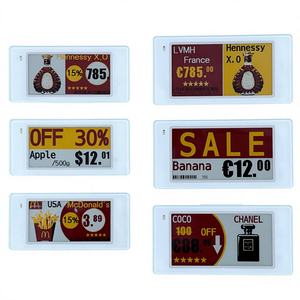 Nouveauté : Étiquettes de rayon électroniques Wi-Fi 2,4 GHz avec écran E-Ink, autonomie de 5 à 7 ans, faible consommation d'énergie - Product Image 1