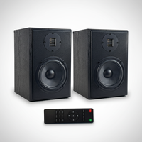 Samtronic Enceintes bibliothèque 6,5 pouces 2.0 canaux V5.3 300W, Moniteur de studio audio bidirectionnel avec crossover, pour Home Cinéma et Musique Hi-Fi