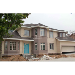 Estructura de Villa con Armazón de Acero Ligero y Diseño de Techo a Dos Aguas para Uso Residencial - Product Image 4
