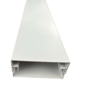 Perfil de Aluminio Permanente (canal) para Luz Pixel de 3cm, Color Blanco, 1m de Largo con 5/10 Orificios de 30mm, L1000mm*W40mm*H25mm - Product Image 3