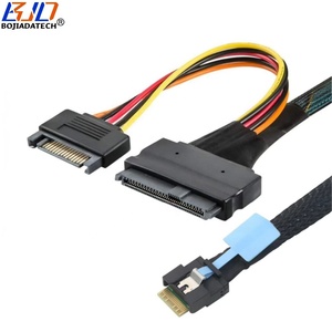 Nuevo Cable de Extensión de Datos Antideslizante 2026 con Conector Slimline SFF-8654 4i a SFF-8639 U.2 de 50CM, 80CM, 100CM para SSD <span class=keywords><strong>U2</strong></span> NVME - Product Image 3
