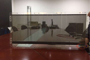 Thâm Quyến Nhà Máy Độ Sáng Cao Trong Suốt Quảng Cáo Led Taxi Cửa Sổ Màn Hình - Product Image 6