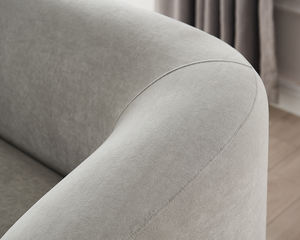 Sofa Kain Boucle High-End Sofa Conjunto De Sofa 3 Tempat Duduk Sofa Melengkung Ruang Tamu Dibuat Sesuai Pesanan - Product Image 6