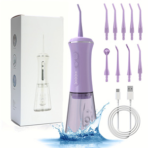 Blanchiment électrique IPX7 étanche Portable <span class=keywords><strong>eau</strong></span> Flosser dents orales choisir puissant sans fil <span class=keywords><strong>eau</strong></span> Flosser - Product Image 1