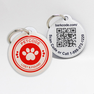 Etiqueta de Identificación Personalizada para Mascotas con Chip Programable, Mini Etiqueta de Resina Epoxi con Código <span class=keywords><strong>QR</strong></span> y Código de Barras, 134.2khz/13.56MHz, Impermeable - Product Image 5