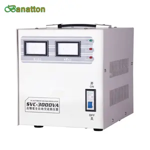 Elektrische Stabilisator 2kva 3kva 120V 220V Svc Eenfase 2000va 3000va Ac Automatische Spanningsregelaar 3000W Stabilisatoren Avr