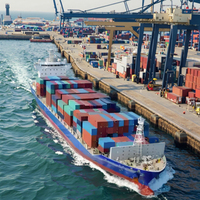 Expédition internationale de fret porte-à-porte fiable avec l'expédition express LCL + Sea Transport