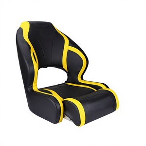 เก้าอี้นั่งเรือยอชท์หุ้มเบาะอย่างดี กันน้ำ สำหรับเรือเร็ว พร้อมที่นั่งขับเคลื่อนป้องกันแสงแดด อะไหล่และอุปกรณ์เสริม - Product Image 5