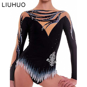 Tenue <span class=keywords><strong>de</strong></span> <span class=keywords><strong>Gym</strong></span> LIUHUO pour Femmes, <span class=keywords><strong>Justaucorps</strong></span> <span class=keywords><strong>de</strong></span> Gymnastique Rythmique, <span class=keywords><strong>Justaucorps</strong></span> <span class=keywords><strong>de</strong></span> <span class=keywords><strong>Compétition</strong></span> pour Filles, <span class=keywords><strong>Justaucorps</strong></span> <span class=keywords><strong>de</strong></span> Gymnastique pour Filles - Product Image 1