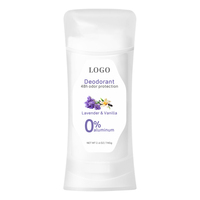 74g Logo personnalisé Desodorantes Al Por Mayor Vegan Femmes Déodorants Corps Entier Stick Femme Déodorant Bâtons pour Femmes