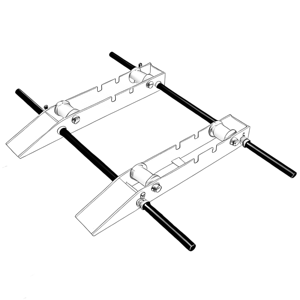 Estante de pago Mini Track con conectores de tambor de cable Estante de liberación de fibra óptica y cable para almacenamiento de equipos de fibra óptica - Product Image 5
