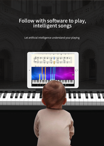 PH88 Чувствительная клавиатура пианино 88 клавиш Китай цифровое музыкальное пианино электронное музыкальное пианино орган - Product Image 5