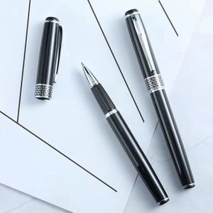 Wholesale Luxury Promotional Metal Roller Ballpoint <b>Pens</b> Custom Laser Engraving UV Print 0.5 mm Writing High-End Business Logo - Product Image 5