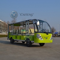 Caiteng Ev Shuttle Bus Mini Bus Électrique Personnalisable avec Sièges Neufs ou d'Occasion pour Transport de Passagers, Visites Touristiques, Voitures Classiques et Autocars de Luxe