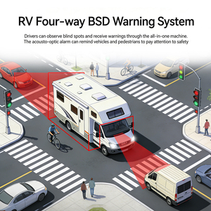 Caméra d'enregistrement de conduite panoramique 4G à 6 canaux spécifique aux VR avec fonction anti-fatigue DSM – Surveillance et capture spécifiques aux VR - Product Image 4