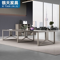 XTHYZ-028 de bureau de direction au design moderne et luxueux Table de conférence Chaises de réunion Mobilier de bureau en bois