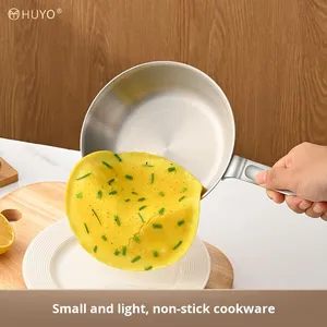 <span class=keywords><strong>Mini</strong></span> réchaud à huile et beurre en acier inoxydable 316 avec deux becs verseurs, compatible lait, soupe, œufs, petit réchaud à sauce - Product Image 2