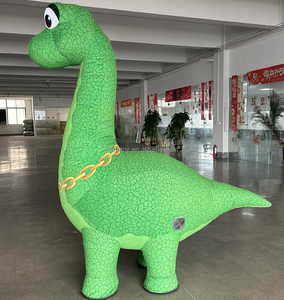 Funtoys Guangzhou fábrica nuevo producto adultos inflable cuello largo dinosaurio mascota disfraz para carnaval Halloween Animal Cosplay - Product Image 6