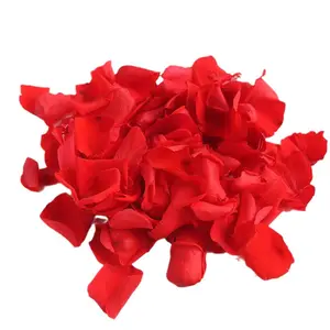Vendas quentes Pétalas de rosa real vermelho rosa marfim Pétalas de fábrica atacado para decoração de casamento do dia dos namorados