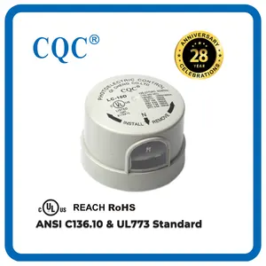 Photocell Thích Hợp Cho Chiếu Sáng Ngoài Trời LED Cao Cấp/LC-10D Cố Định Đèn Đường Led UL