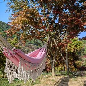 Hamac en coton IRONDONKEY, chaise suspendue, prix bas, coton de <span class=keywords><strong>toile</strong></span> portable, hamac de cour, hamac de camping - Product Image 4