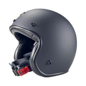 Casque demi-face vintage 3/4 pour hommes et femmes, coque ABS résistante aux perforations, haute sécurité pour les excursions en moto, nouveauté - Product Image 4