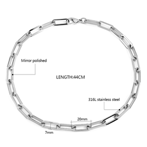 Punk Stainless Steel Bracelet <strong>Bangles</strong> for <strong>Men</strong> Women <strong>Silver</strong> Gold Wrist Jewelry 316L Stainless Steel Gold Chain Jewelry - Product Image 4