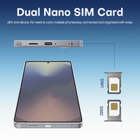 Teléfono Inteligente S25 Ultra Android Deca Core 108MP Pantalla de 6.9" 120Hz 16GB RAM 1TB ROM MTK Doble SIM CDMA LTE 5G Desbloqueado Carga Rápida