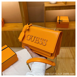 Bolso de Hombro Cruzado Cuadrado Pequeño de PU de Moda para Mujer 2025 con Correa de Cadena - Product Image 6