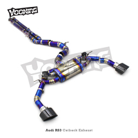 Auto Titanium Catback Résonateur Tuyau Valvetronic Silencieux Racing Sport Car Escape Pour Audi RS3/TTRS 2.5T 2017-2023