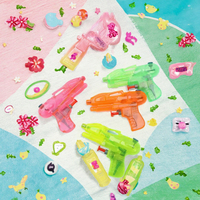 Pistolet à eau unisexe pour fête au bord de la piscine, jouet d'été pour la plage, activités de plein air, lanceurs d'eau en plastique transparent fabriqués au Guangdong
