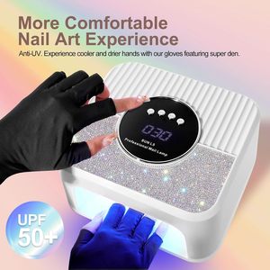 Séchoir à ongles professionnel SUN L5 268W, lampe UV LED haute puissance avec diamant pour le séchage des ongles à domicile ou en salon - Product Image 4