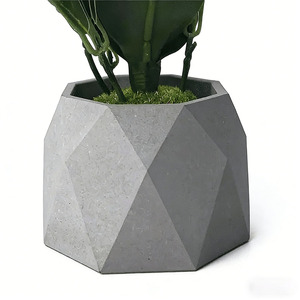 Jardinière d'aménagement paysager personnalisée pour l'image de marque de l'entreprise, en argile fibreuse, couleur sur mesure, écologique, pour usage en <span class=keywords><strong>jardin</strong></span> et intégration architecturale - Product Image 4